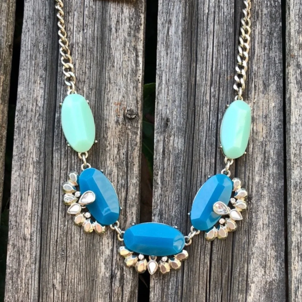 Silver & Blue Necklace - Picture 11 of 11